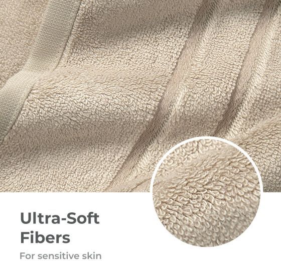 Cariloha Stone Viscose and Turkish Cotton Blend Bath Sheet-2