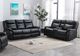 Mazin Furniture Paxton Black Reclining Loveseat-2