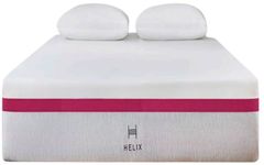 Helix Sleep Core Dusk 11.5" Hybrid Medium Tight Top Queen Mattress in a Box with GlacioTex™ Cooling Cover