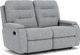 Flexsteel® Kerrie Silver Tweed Reclining Loveseat-0