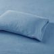 Olliix by True North by Sleep Philosophy Blue Full Micro Fleece Sheet Set-1