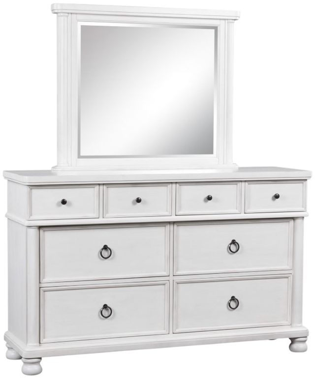 Signature Design by Ashley® Chadworth Antique White Dresser and Mirror-0