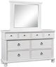 Signature Design by Ashley® Chadworth Antique White Dresser and Mirror-0