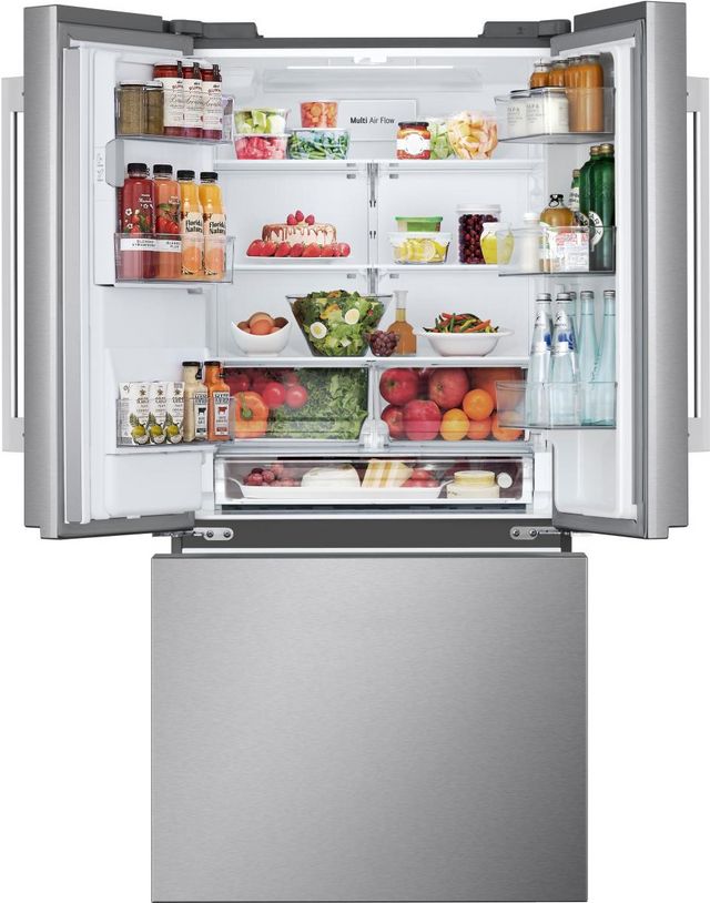LG 33" 24.5 Cu. Ft. PrintProof™ Stainless Steel French Door Refrigerator-5