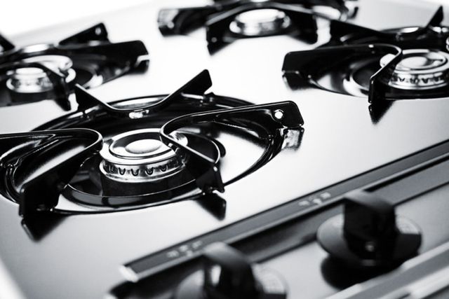 Summit® 24" Chrome Gas Cooktop-1