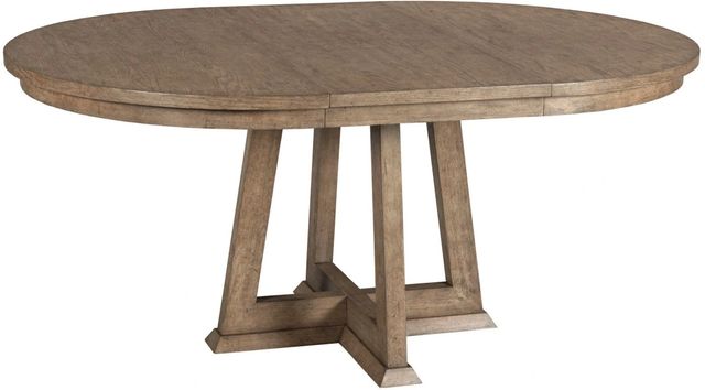 American Drew® Skyline Knox Brown Round Dining Table-2