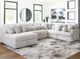 Signature Design by Ashley® Cuddle Plush 6-Piece Arctic Modular Sectional and Chaise-3