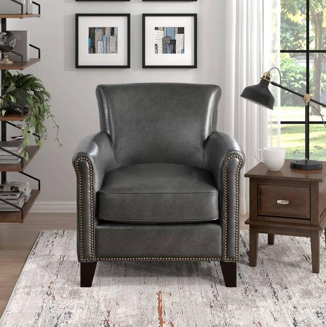 Homelegance® Braintree Gray Chair-1