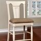 Furniture of America® Sabrina 2-Piece Off White/Tan Counter Chair Set-2