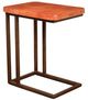 Horizon Home® Sundance Copper Side Table with Brown Base-0