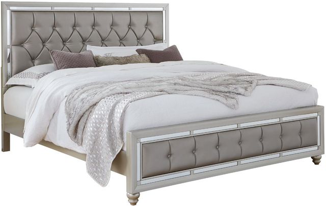 Global Furniture USA Riley 5-Piece Silver Queen Bedroom Set-2