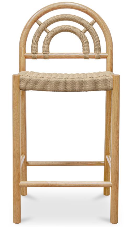 Moe's Home Collection Avery Natural Counter Stool-1