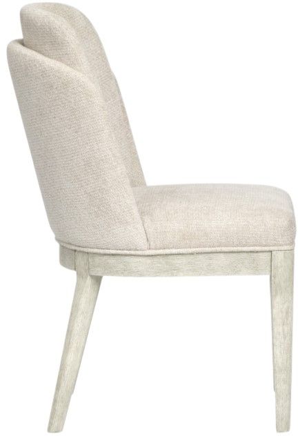 Magnussen Home® Lorelei Misty Cloud Upholstered Host Side Chair-3
