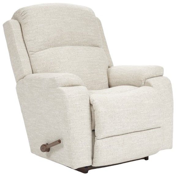 La-Z-Boy® Dorian Dove Manual Rocking Recliner-0