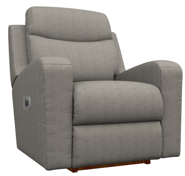 La-Z-Boy® Emmons Quarry Power Wall Recliner with Headrest and Lumbar-0