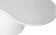 Moe's Home Collection Yumi White Fiberglass Outdoor Coffee Table-5
