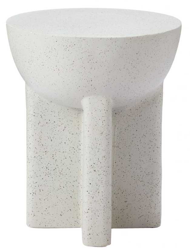 Zuo® Modern Molli White Side Table-1