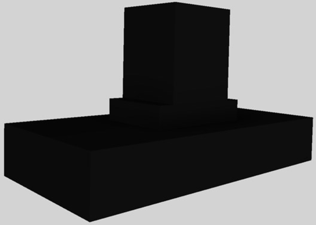 Vent-A-Hood® 54" Black Contemporary Island Range Hood-3