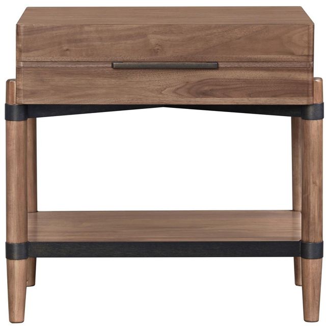 Legends Home Tranquility Walnut Nightstand-2