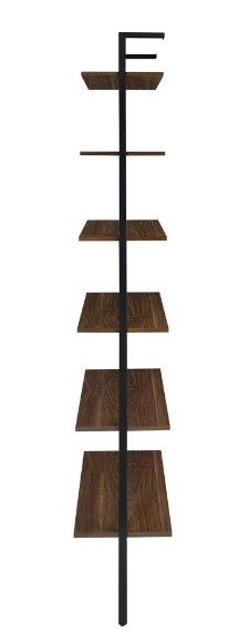 Coaster® Owens Walnut Wall Shelve-2
