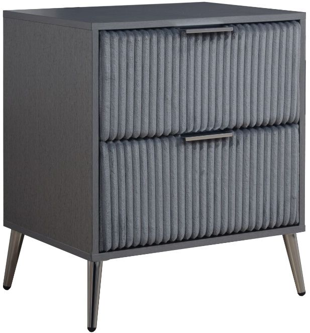 New Classic® Home Furnishings Kailani 4-Piece Gray California King Panel Bedroom Set-4