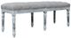 Cottage Creek Furniture Arlington Beige/Distressed Continental White Bench-0
