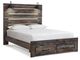 Signature Design by Ashley® Drystan 6-Piece Brown Rustic Queen Storage Bed Set-1