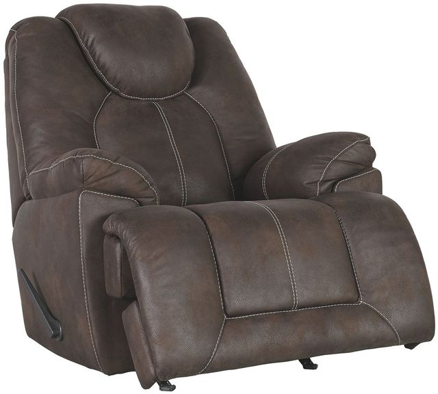 Signature Design by Ashley® Warrior Fortress Coffee Manual Rocker Recliner-1