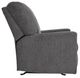 Signature Design by Ashley® Rannis Pewter Manual Rocker Recliner-3