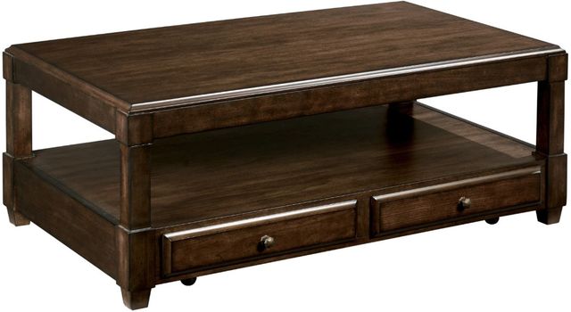 Hammary® Halsey Coffee Brown Rectangular Lift-Top Cocktail Table-0