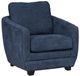 LH Home Feather Baltimo Midnight Blue Club Chair-0