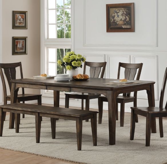 Winners Only® Daphne Deep Gray Dining Table-1
