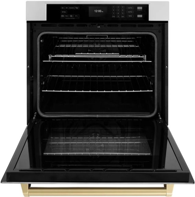 ZLINE Autograph Edition Professional 30" Stainless Steel Single Electric Wall Oven-1