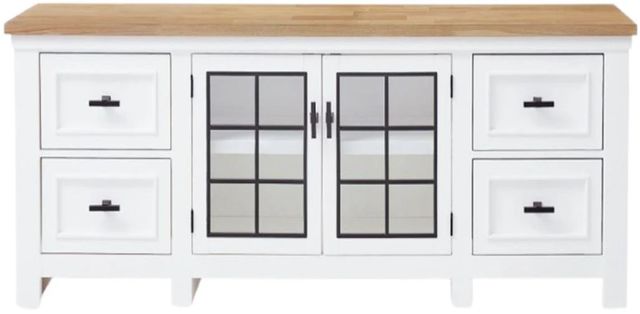 Natural/White Extra Large TV Stand - DISCONTINUED-2