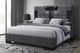 Global Furniture USA Oscar Dark Gray 8 King Panel Bed No Wood Trim-2