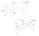 Powell® Jane 6-Piece Honey Brown/Vanilla White Dining Set-2