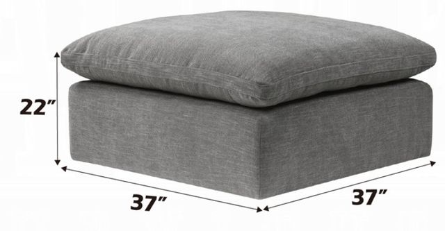 ACME Furniture Naveen Gray Modular Ottoman-3