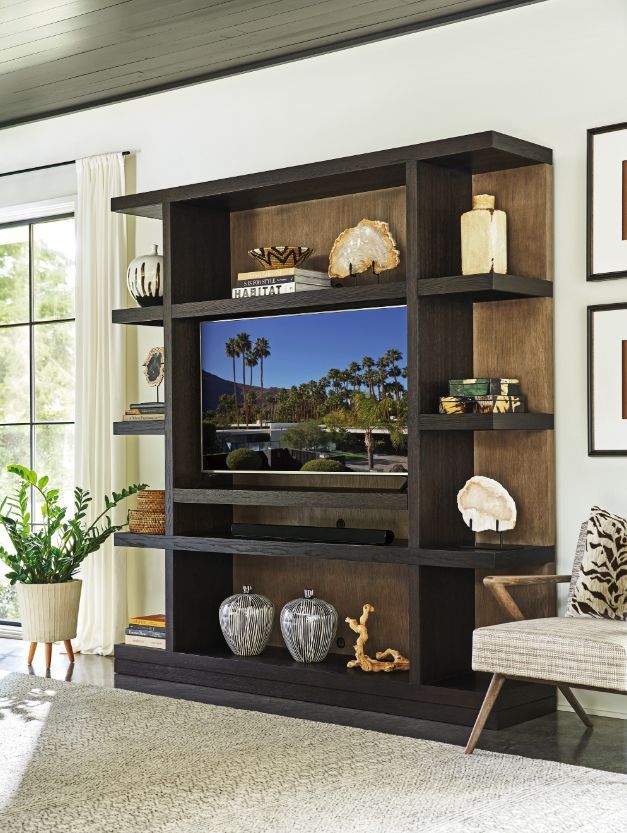 Lexington Home Zanzibar Sanderson Senegal/Tunis Media Wall Unit-3