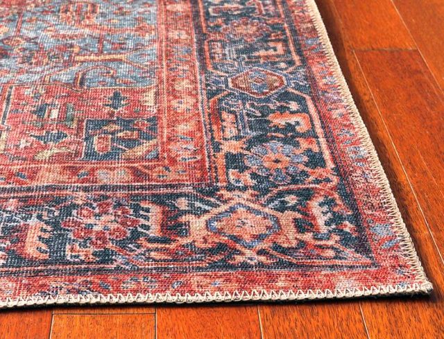 KAS Rugs London Red Anna 5'x8' Area Rug-1