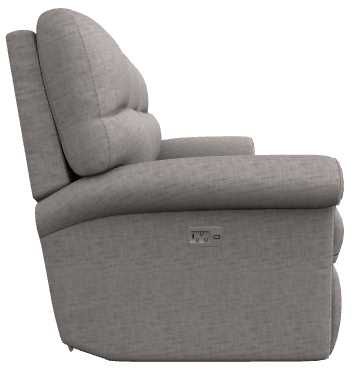 La-Z-Boy® Robin Smoke Power Reclining Sofa with Headrest and Lumbar-2