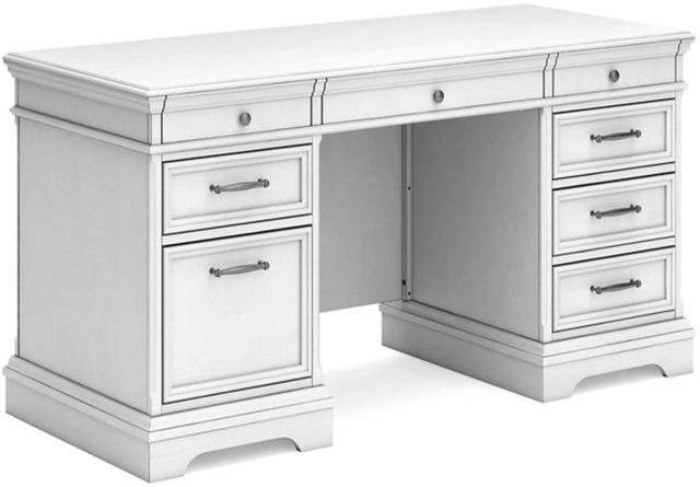 Signature Design by Ashley® Kanwyn Whitewash Office Desk-0