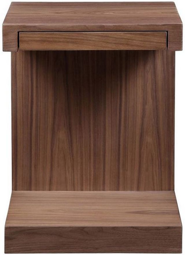 Moe's Home Collection Zio Walnut Brown Side Accent Table-1
