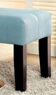 Furniture of America® Bury Blue Bench-2