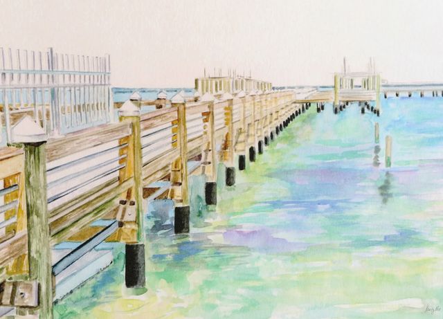 Stylecraft Pretty Pier Wall Art-1