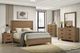 Furniture of America® Panelli Walnut Twin Panel Bed-1