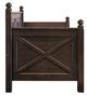 Elements International Sutherland Walnut Twin Daybed-2