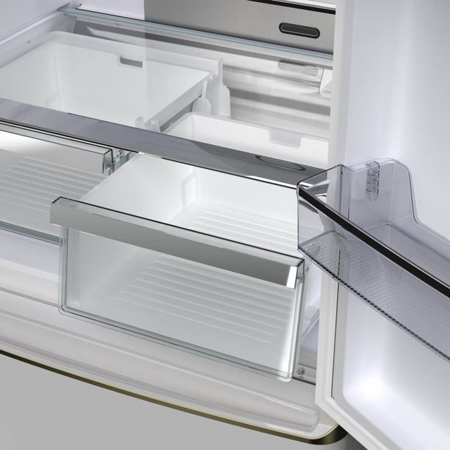 FORNO® Luigi 33 in. 18.0 Cu. Ft. White Counter Depth French Door Refrigerator-6