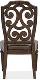 Magnussen Home® Durango Willadeene Brown Dining Side Chair with Upholstered Seat-5