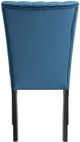 Elements International Bellini Navy Blue Side Chair-4