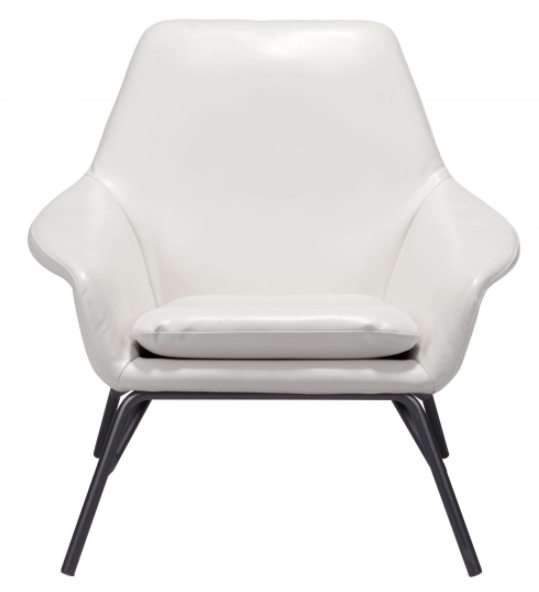 Zuo® Modern Javier White Accent Chair